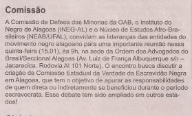 Coluna "Axé" do Jornal Tribuna Independente (AL) de 13 de Janeiro de 2015.
